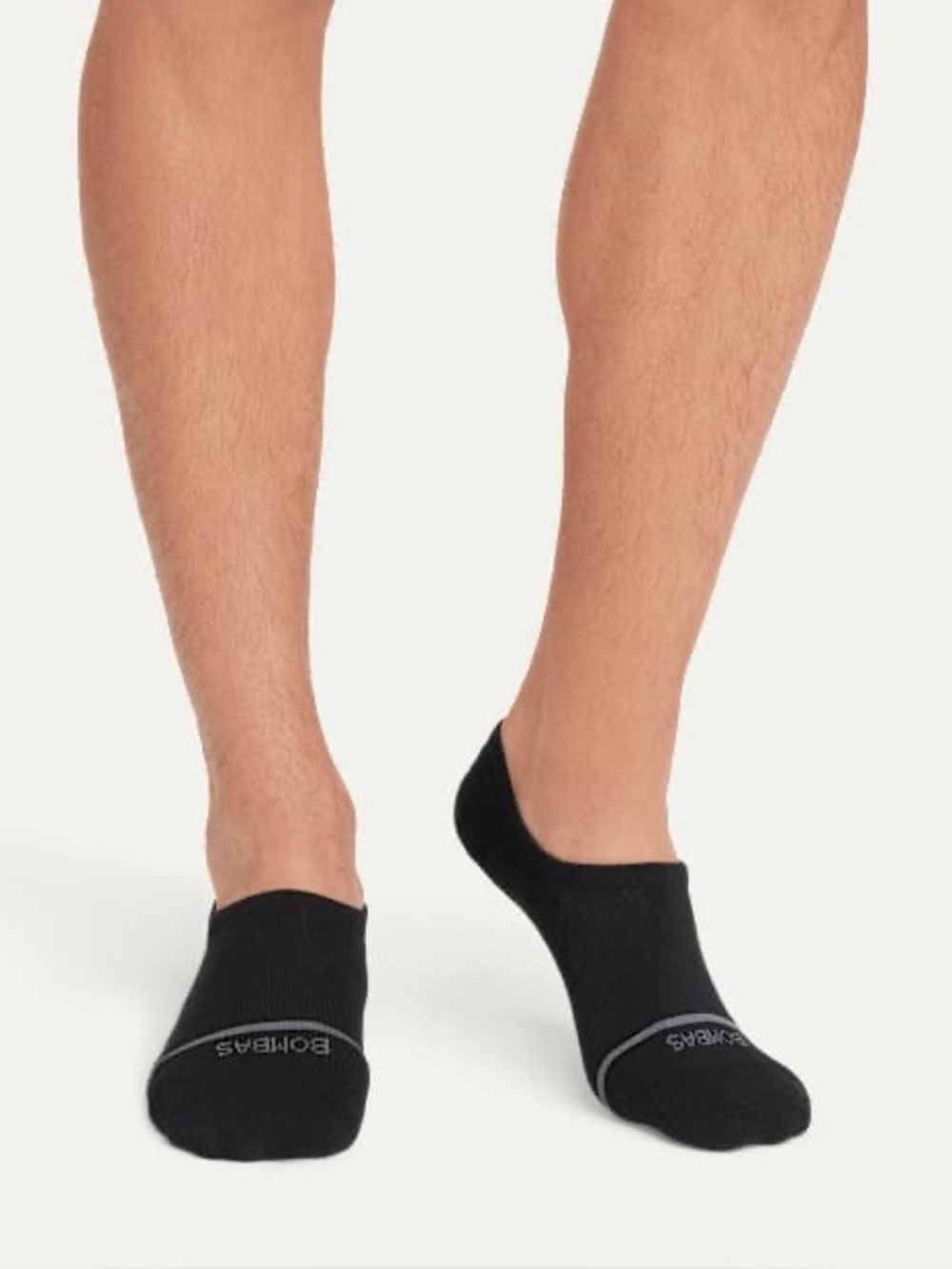 BOMBAS Men's Lightweight Merino Wool Blend No Show Sock 4-Pack - Picture 5 of 7